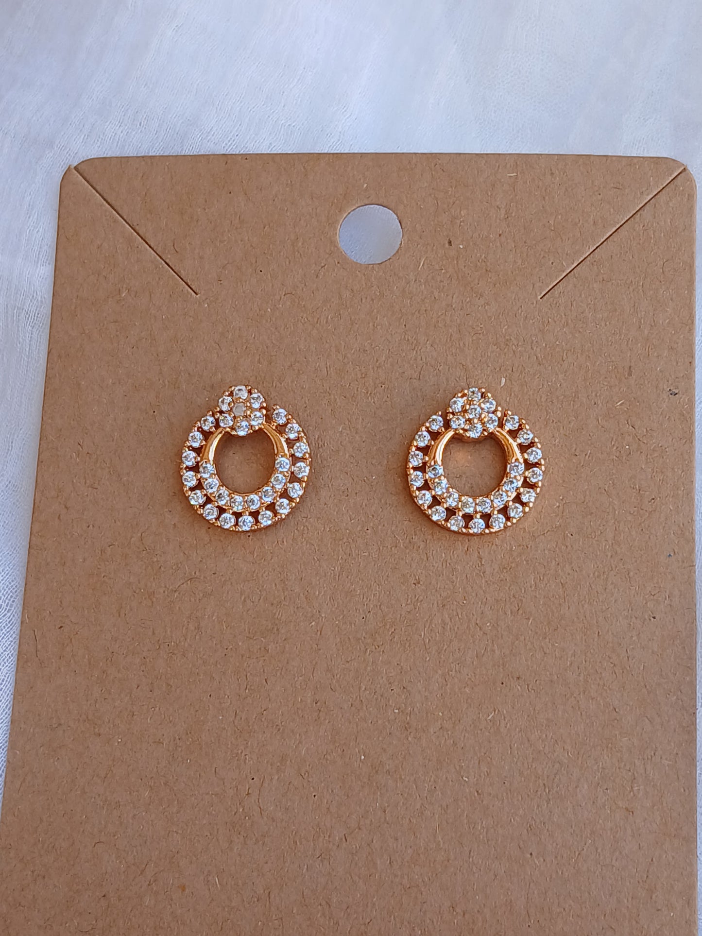 Round Stud Earring