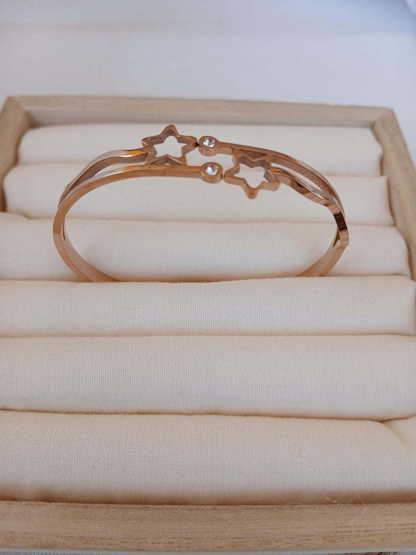 Star bracelet | Rose gold