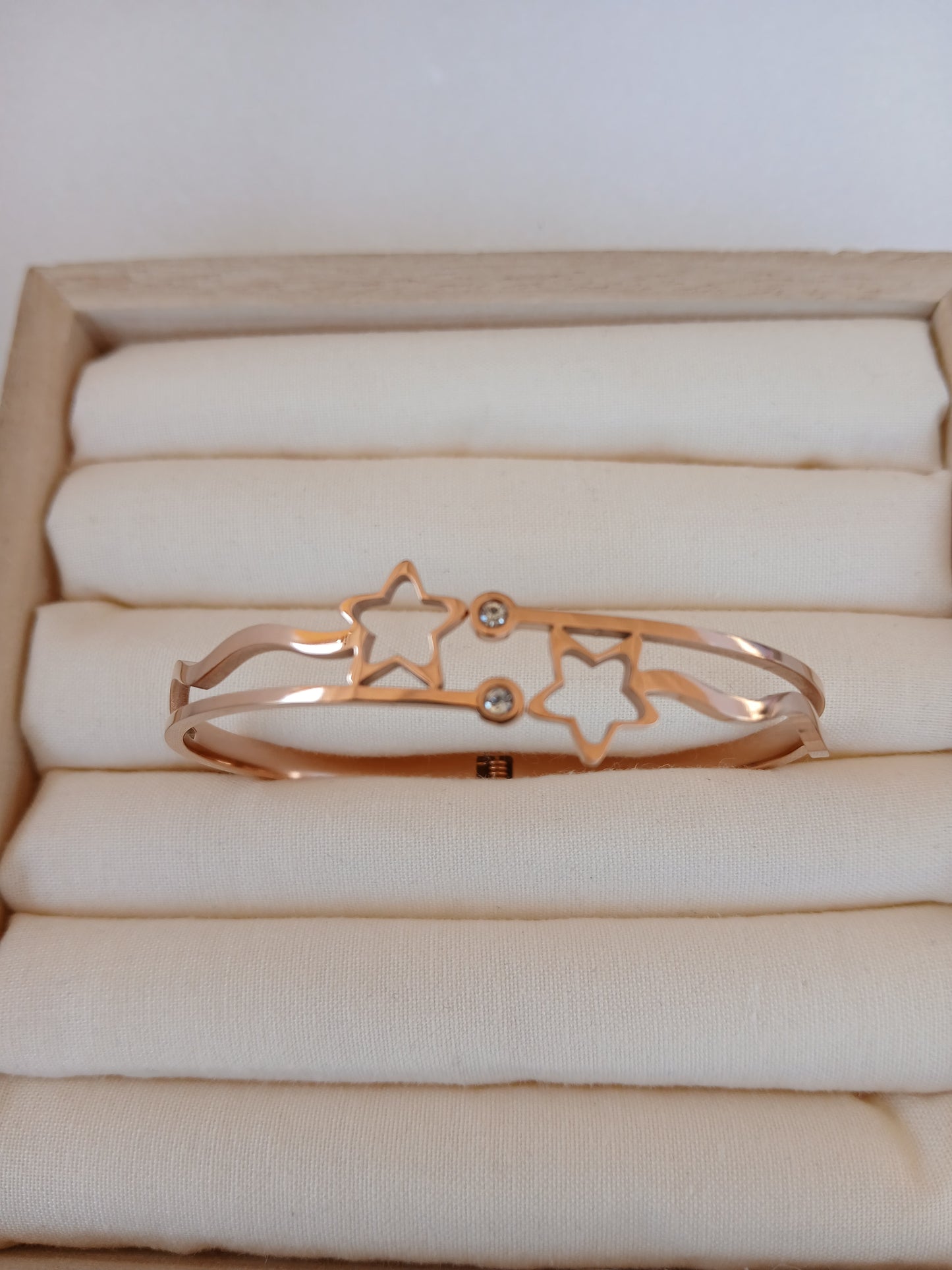 Star bracelet | Rose gold